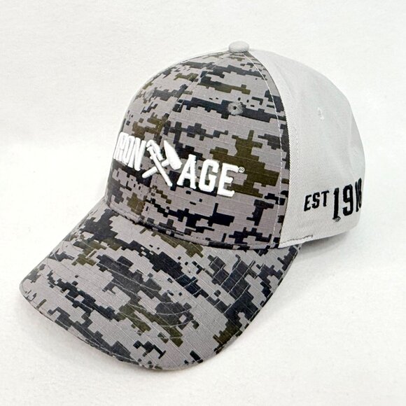 Iron Age Adjustable Baseball Style Hat/Cap - OSFM - Picture 6 of 10